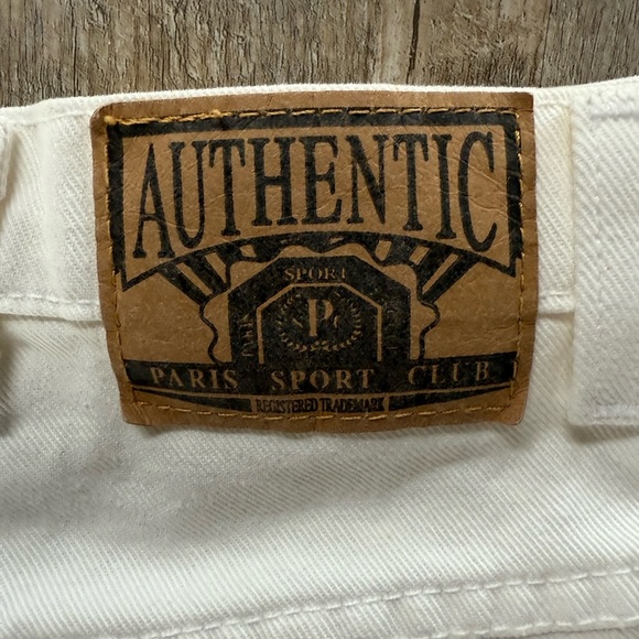 Paris Sport Club 90s Button Fly Denim Shorts - Picture 5 of 6